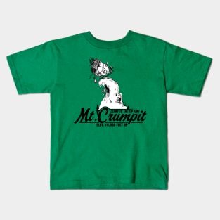 Mt Crumpit - Climb to the Tip Top! Kids T-Shirt